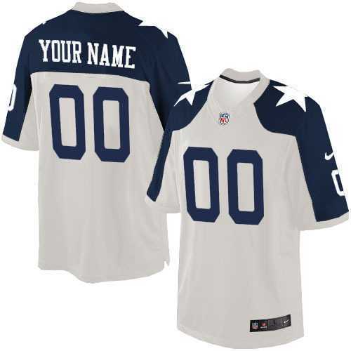 Customized Men Dallas Cowboys Thanksgiving White Team Color Nike Game Stitched Jersey,We sell and wholesale Customized Men Dallas Cowboys Thanksgiving White Team Color Nike Game Stitched Jersey on line form chian!